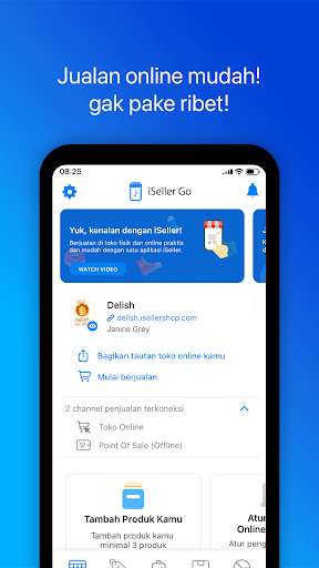 Run android online APK iSeller Go from MyAndroid or emulate iSeller Go using MyAndroid