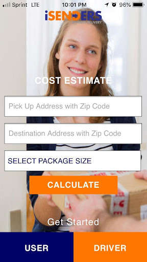 Run android online APK iSENDERS   On Demand Delivery Service from MyAndroid or emulate iSENDERS   On Demand Delivery Service using MyAndroid