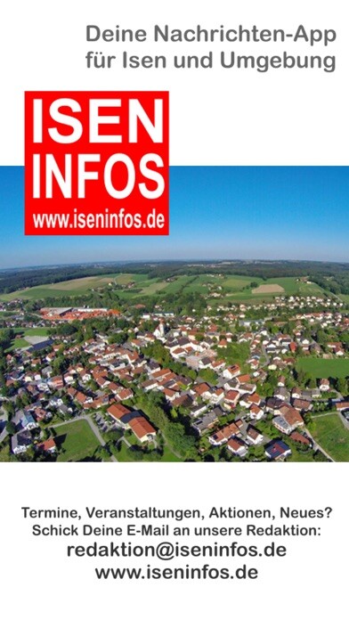 Emulate iPhone app Isen Infos Nachrichten App using MyAndroid