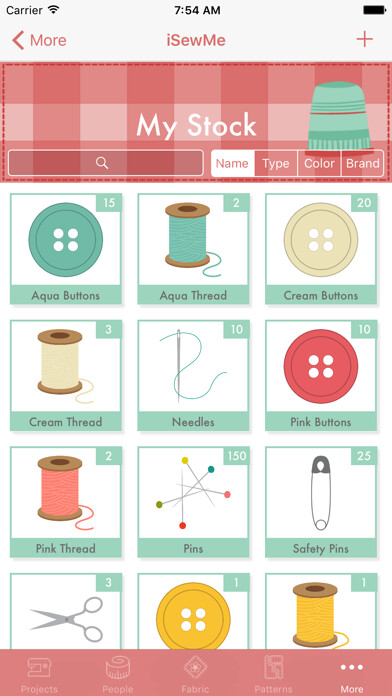Emulate iPhone app iSewMe using MyAndroid