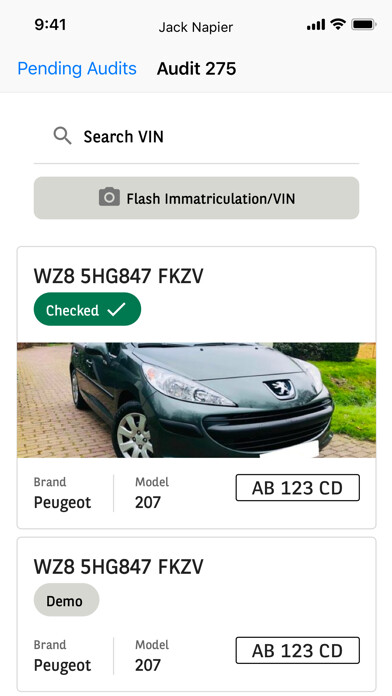 Emulate iPhone app iSF Quick Inventory using MyAndroid
