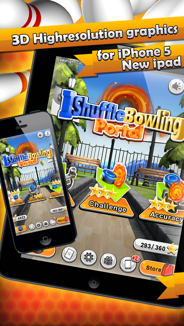 Emulate iPhone app iShuffle Bowling 3 using MyAndroid Emulate iPhone app iShuffle Bowling 3 using MyAndroid