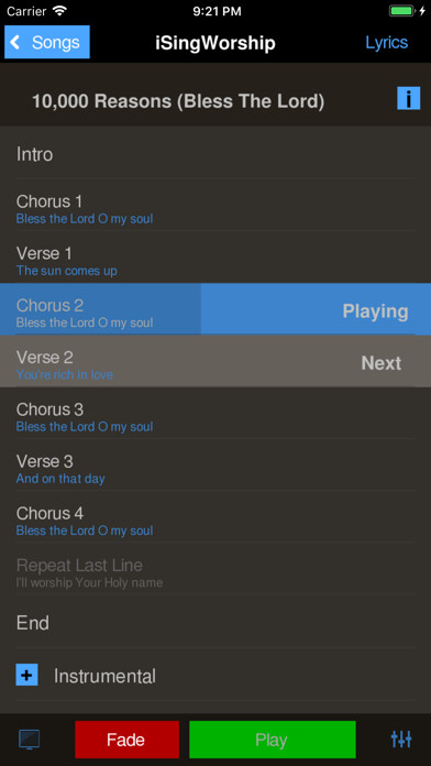Emulate iPhone app iSingWorship using MyAndroid