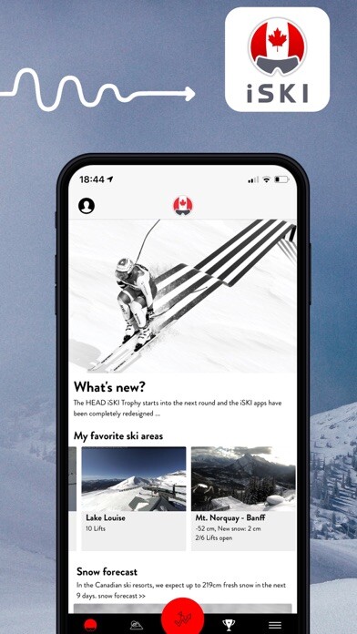 Emulate iPhone app iSKI Canada - Ski & Snow using MyAndroid Emulate iPhone app iSKI Canada - Ski & Snow using MyAndroid