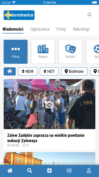 Emulate iPhone app iSkierniewice using MyAndroid Emulate iPhone app iSkierniewice using MyAndroid