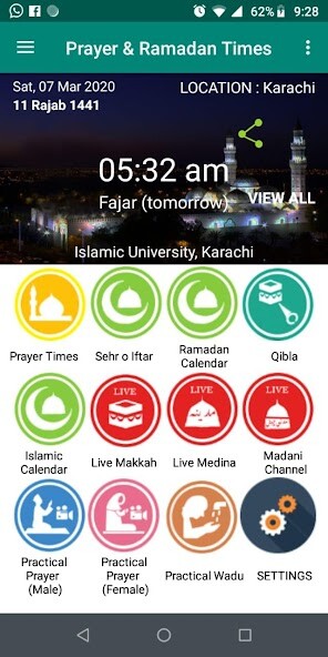 Run android online APK Islam 560 Prayer Times  Azan from MyAndroid or emulate Islam 560 Prayer Times  Azan using MyAndroid