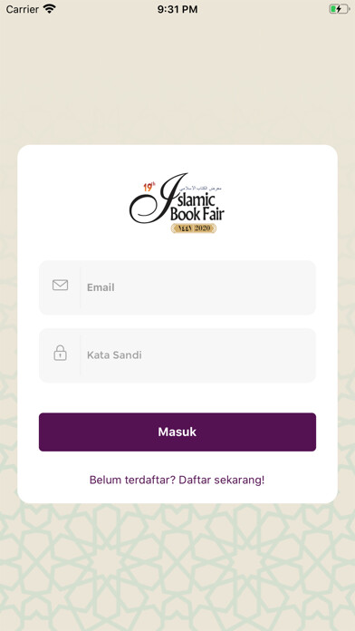 Emulate iPhone app Islamic Book Fair 2020 using MyAndroid Emulate iPhone app Islamic Book Fair 2020 using MyAndroid