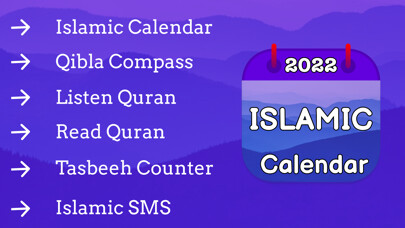 Emulate iPhone app Islamic Calendar 2022 using MyAndroid Emulate iPhone app Islamic Calendar 2022 using MyAndroid