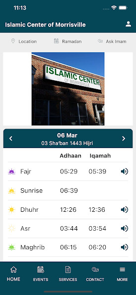Run android online APK Islamic Center of Morrisville from MyAndroid or emulate Islamic Center of Morrisville using MyAndroid