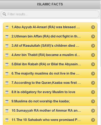 Emulate Android APK Islamic Facts Emulate Android APK Islamic Facts