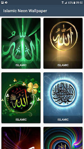 Run android online APK Islamic Neon Wallpaper HD from MyAndroid or emulate Islamic Neon Wallpaper HD using MyAndroid