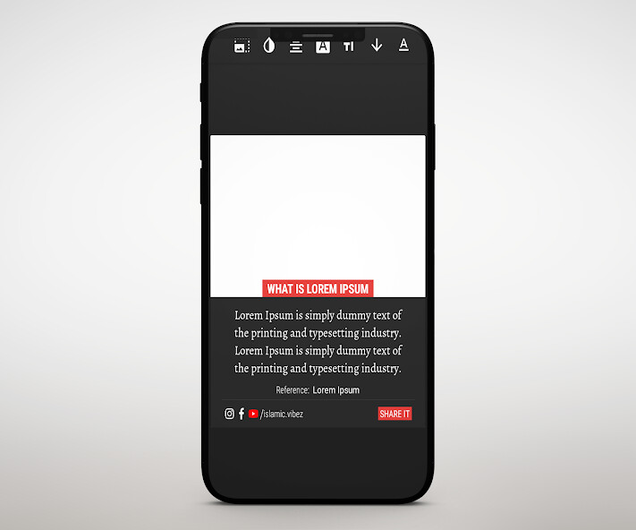 Run android online APK Islamic Post Maker App from MyAndroid or emulate Islamic Post Maker App using MyAndroid