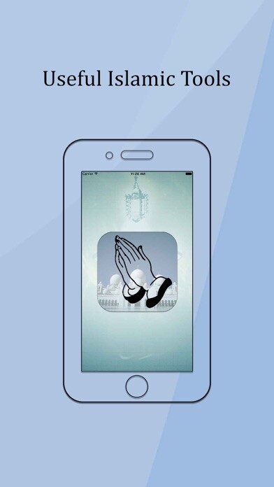 Emulate iPhone app Islamic Tools - 99 Names -6 kalmaz wadu steps using MyAndroid