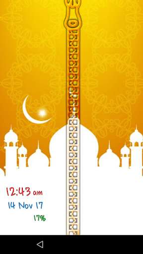 Emulate Android APK Islamic Zipper Locker