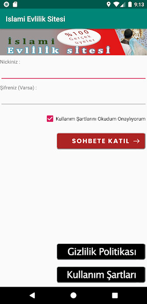 Run android online APK Islami Evlilik Sitesi from MyAndroid or emulate Islami Evlilik Sitesi using MyAndroid