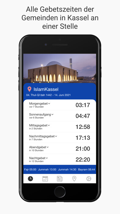 Emulate iPhone app Islam Kassel using MyAndroid