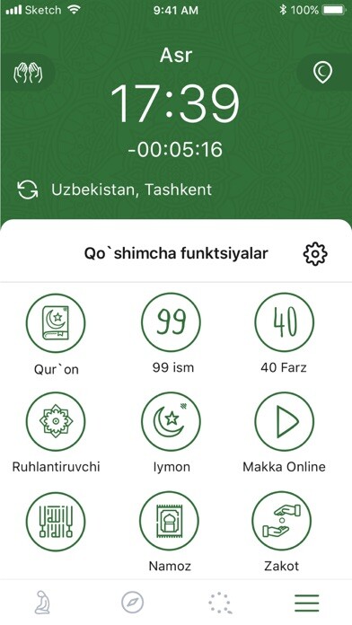 Emulate iPhone app Islam. Namaz. using MyAndroid Emulate iPhone app Islam. Namaz. using MyAndroid