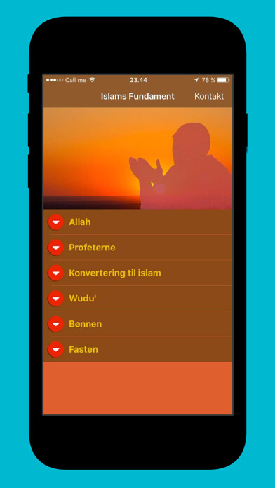 Emulate iPhone app Islams Fundament using MyAndroid Emulate iPhone app Islams Fundament using MyAndroid