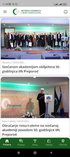 Run android online APK Islamska zajednica u BiH from MyAndroid or emulate Islamska zajednica u BiH using MyAndroid