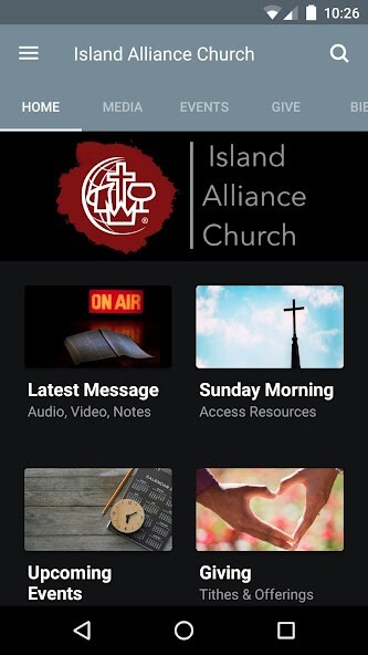 Run android online APK Island Alliance Church from MyAndroid or emulate Island Alliance Church using MyAndroid