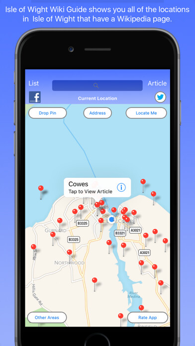 Emulate iPhone app Isle of Wight Wiki Guide using MyAndroid Emulate iPhone app Isle of Wight Wiki Guide using MyAndroid