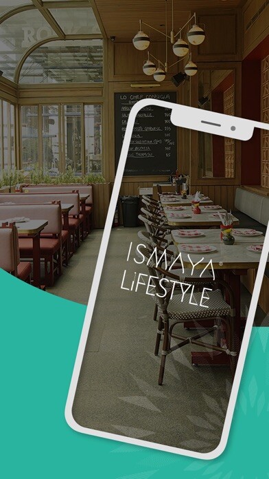 Emulate iPhone app ISMAYA  - Eat Drink Celebrate using MyAndroid