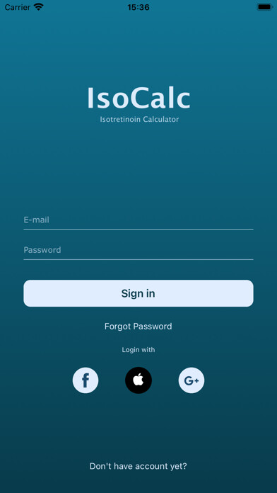 Emulate iPhone app IsoCalc using MyAndroid Emulate iPhone app IsoCalc using MyAndroid