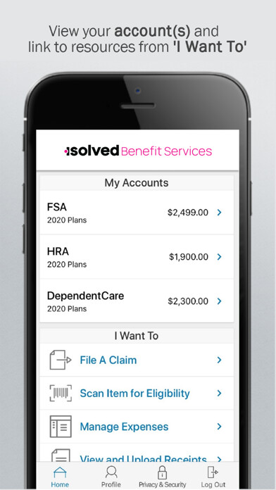 Emulate iPhone app isolved Benefit Services iFlex using MyAndroid Emulate iPhone app isolved Benefit Services iFlex using MyAndroid