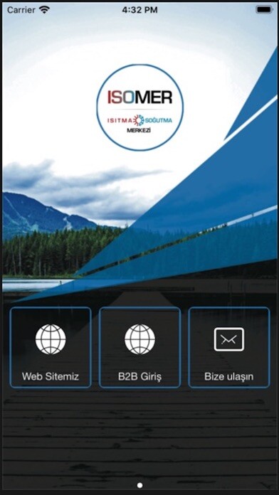 Emulate iPhone app ISOMER Isıtma Soğutma Merkezi using MyAndroid