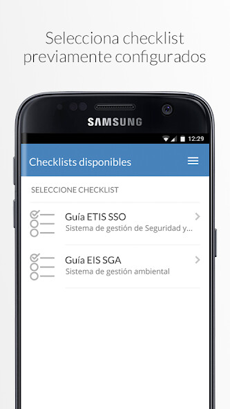 Emulate iPhone app ISOTools Checklist using MyAndroid Emulate iPhone app ISOTools Checklist using MyAndroid