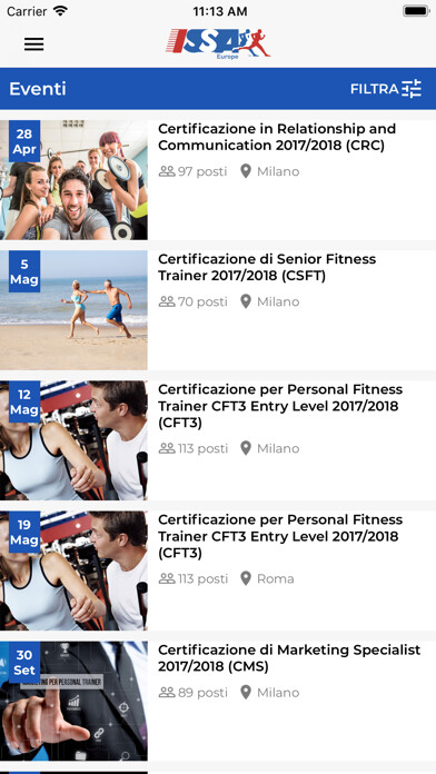 Emulate iPhone app ISSA Europe using MyAndroid Emulate iPhone app ISSA Europe using MyAndroid