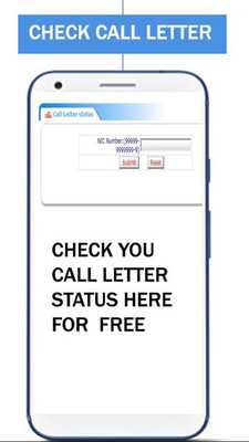 Emulate Android APK ISSB Call letter Status Check