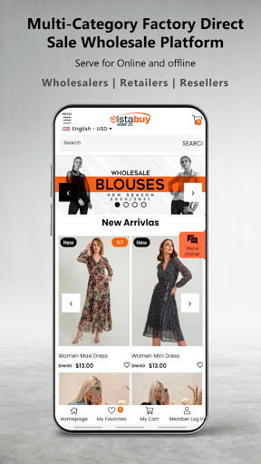 Run android online APK IstaBuy -  Wholesale Clothing Online store from MyAndroid or emulate IstaBuy -  Wholesale Clothing Online store using MyAndroid