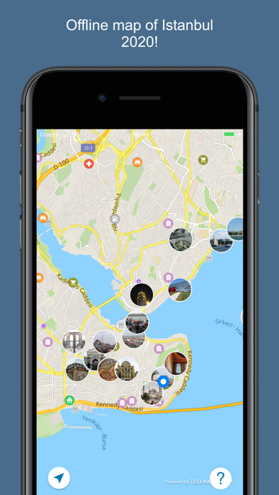 Emulate iPhone app Istanbul 2020 — offline map using MyAndroid Emulate iPhone app Istanbul 2020 — offline map using MyAndroid