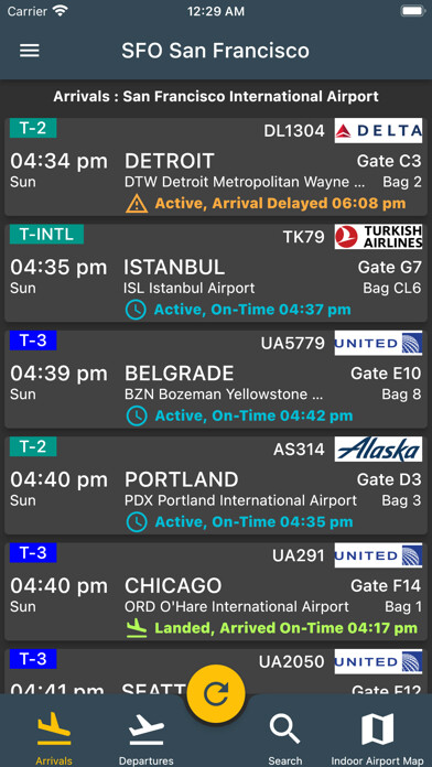 Emulate iPhone app Istanbul Ataturk Airport using MyAndroid Emulate iPhone app Istanbul Ataturk Airport using MyAndroid