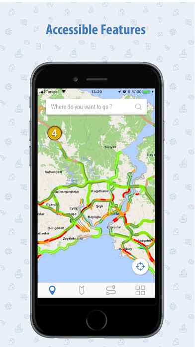 Emulate iPhone app Istanbul City Map using MyAndroid Emulate iPhone app Istanbul City Map using MyAndroid