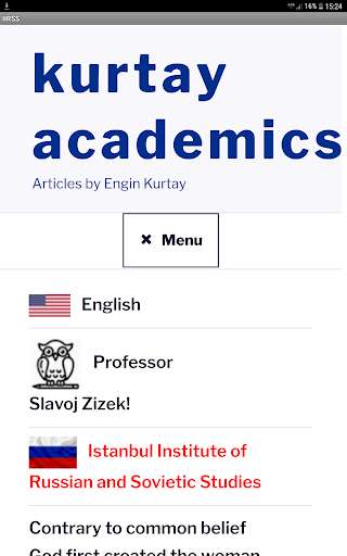 Run android online APK Istanbul Institute of Russian and Sovietic Studies from MyAndroid or emulate Istanbul Institute of Russian and Sovietic Studies using MyAndroid