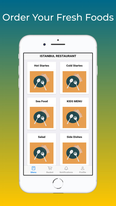 Emulate iPhone app Istanbul Order App using MyAndroid Emulate iPhone app Istanbul Order App using MyAndroid