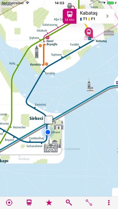Emulate iPhone app Istanbul Rail Map Lite using MyAndroid Emulate iPhone app Istanbul Rail Map Lite using MyAndroid