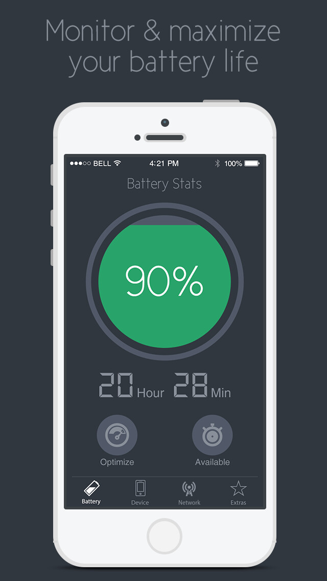 Emulate iPhone app iStats - iPhone Batter Charger, Device & Network Info using MyAndroid Emulate iPhone app iStats - iPhone Batter Charger, Device & Network Info using MyAndroid