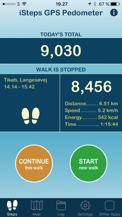 Emulate iPhone app iSteps GPS Pedometer using MyAndroid Emulate iPhone app iSteps GPS Pedometer using MyAndroid