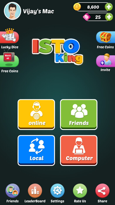 Emulate iPhone app ISTO King - Ludo Game using MyAndroid Emulate iPhone app ISTO King - Ludo Game using MyAndroid