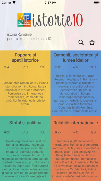 Emulate iPhone app Istorie10 pentru examene using MyAndroid Emulate iPhone app Istorie10 pentru examene using MyAndroid
