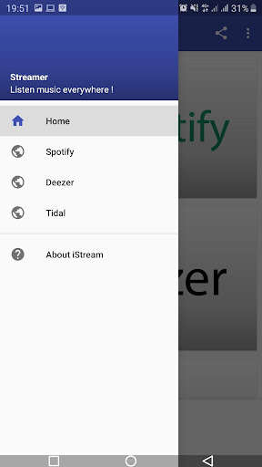 Run android online APK iStream - Listen Music Everywhere from MyAndroid or emulate iStream - Listen Music Everywhere using MyAndroid