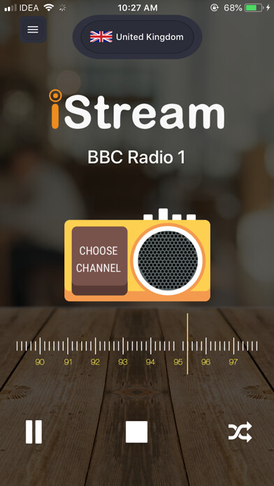 Emulate iPhone app iStream Radio - FM & DAB Radio using MyAndroid Emulate iPhone app iStream Radio - FM & DAB Radio using MyAndroid