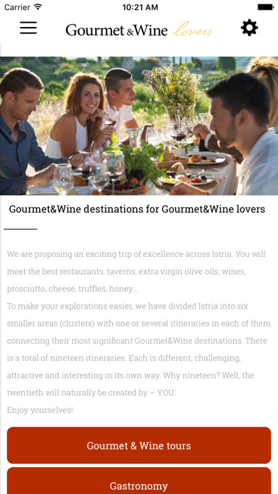 Emulate iPhone app Istria Gourmet Guide using MyAndroid Emulate iPhone app Istria Gourmet Guide using MyAndroid