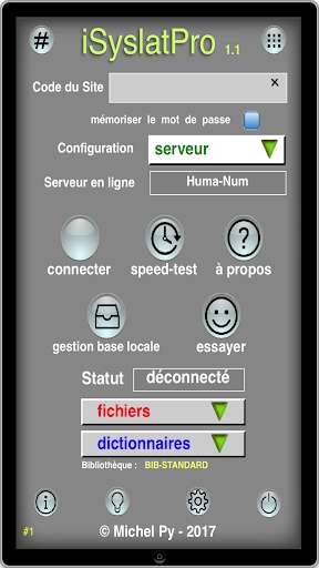 Run android online APK iSyslatPro from MyAndroid or emulate iSyslatPro using MyAndroid