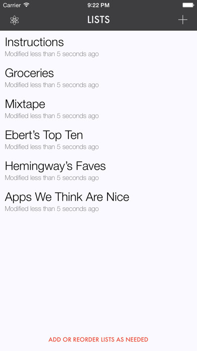 Emulate iPhone app Ita — A List-Making App using MyAndroid Emulate iPhone app Ita — A List-Making App using MyAndroid