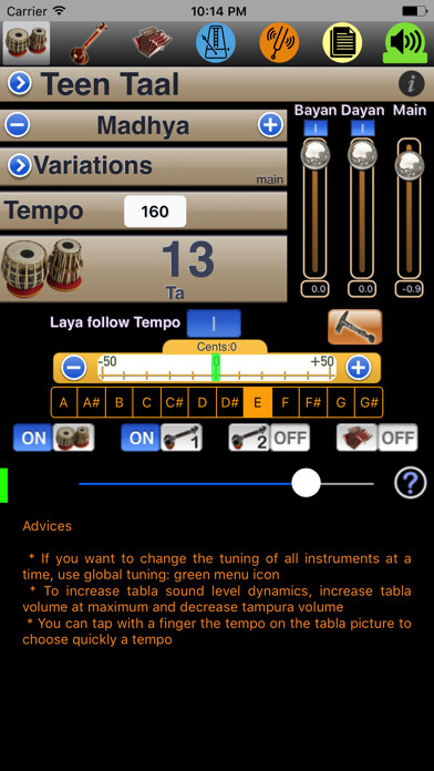 Emulate iPhone app iTabla Pandit Professional using MyAndroid Emulate iPhone app iTabla Pandit Professional using MyAndroid