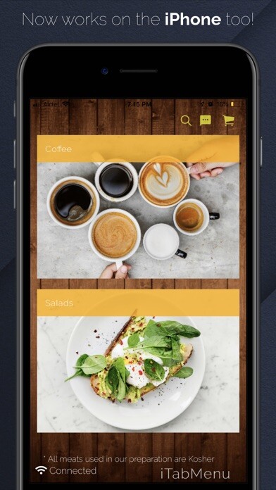 Emulate iPhone app iTabMenu - Digital Tablet Menu using MyAndroid Emulate iPhone app iTabMenu - Digital Tablet Menu using MyAndroid
